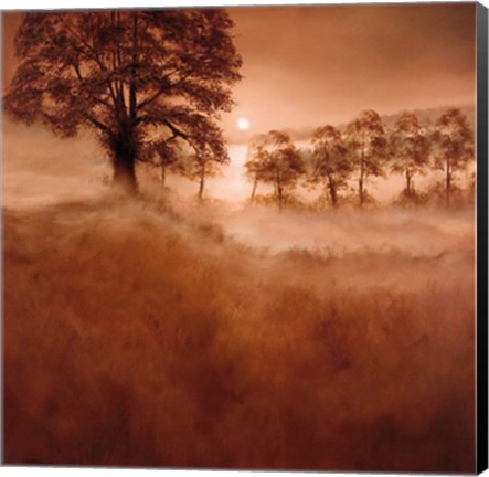 Framed Misty Morning Print