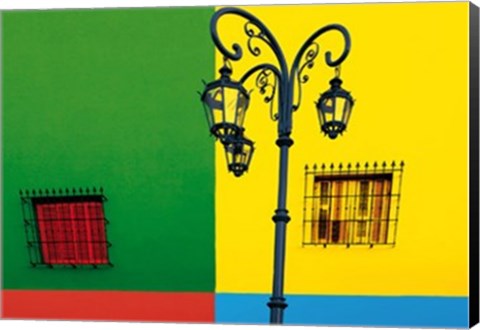 Framed La Boca, Buenos Aires I Print