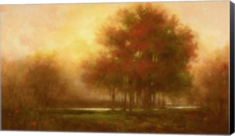 Framed Golden Forest Print