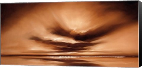 Framed Low Tide I Print