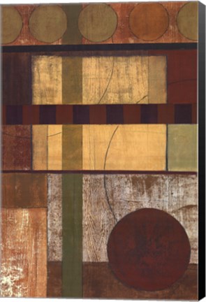 Framed Earth Structure II Print