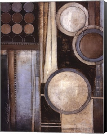 Framed Blue Notes II Print