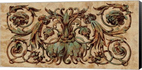 Framed Patina I Print