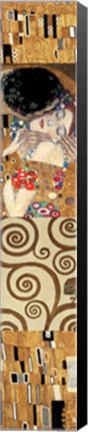 Framed Klimt Panel II (The Kiss) Print