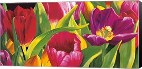 Framed spring Print
