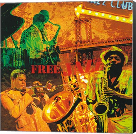 Framed Free Jazz Print