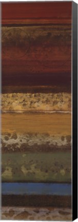 Framed Serrate I Print