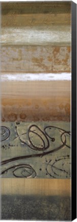 Framed Blue Mood I Print
