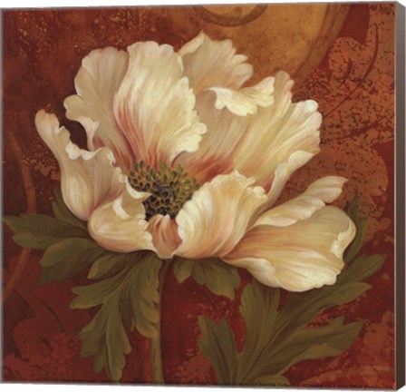 Framed Il Ballo Rosso Square I - petite Print