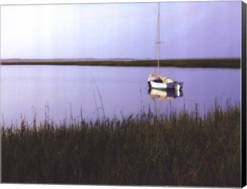 Framed Serene Morning I Print