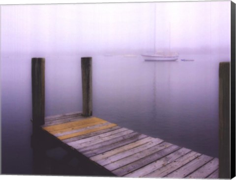 Framed Serene Morning II Print