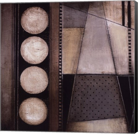 Framed Fancy Square II Print