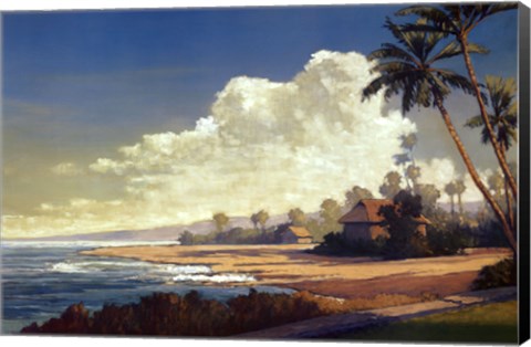Framed Kona Coast II Print