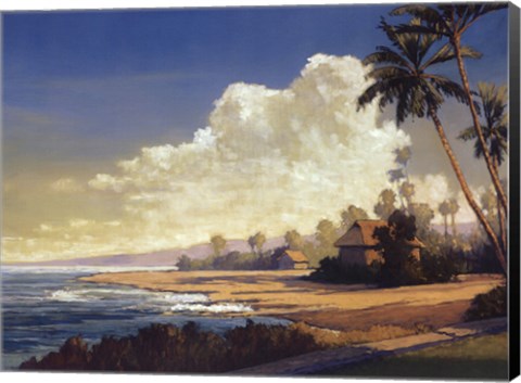 Framed Kona Coast II - petite Print