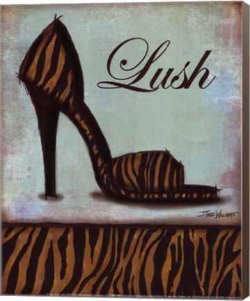 Framed Tiger Shoe - mini Print