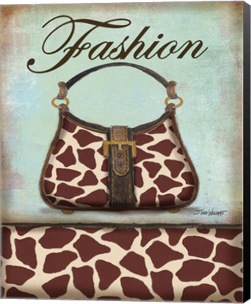 Framed Exotic Purse I - mini Print