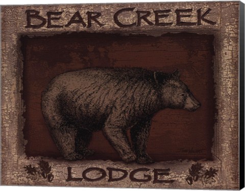 Framed Bear Creek - mini Print