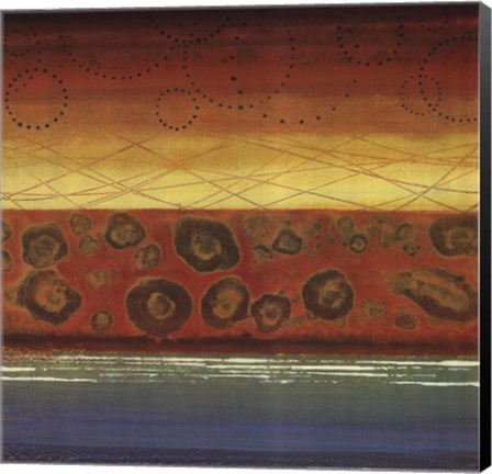 Framed Alegre II Print