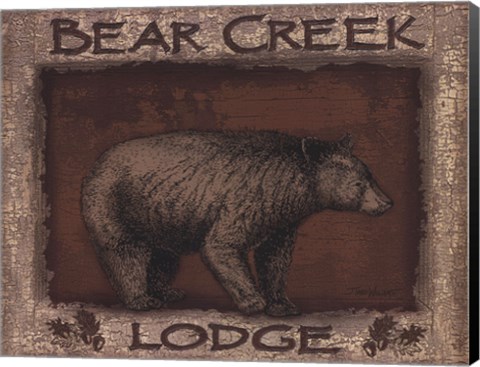 Framed Bear Creek- mini Print