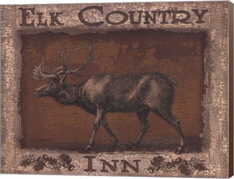 Framed Elk Country - Mini Print