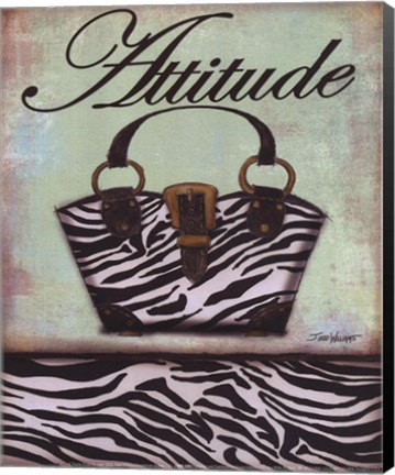 Framed Exotic Purse III - mini Print