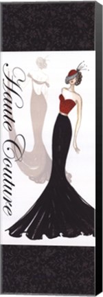 Framed haute Couture I - mini Print