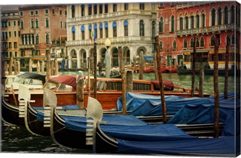 Framed Venetian Canals IV Print