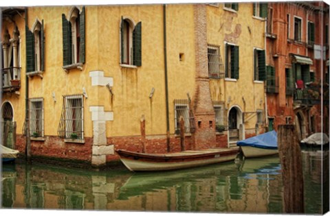 Framed Venetian Canals VI Print