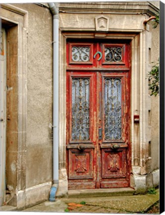 Framed Weathered Doorway I Print