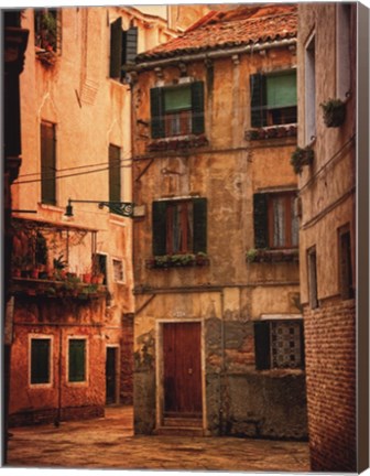 Framed Venice Snapshots III Print