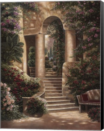 Framed Watson&#39;s Garden II Print