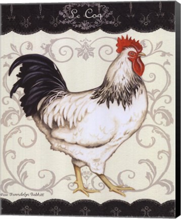 Framed Le Coq I - mini Print