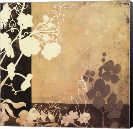 Framed Symphony In Bronze I Print