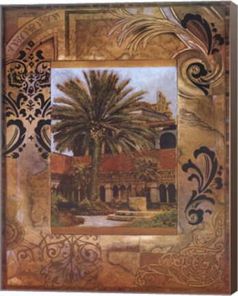 Framed Toscano Palm III Print