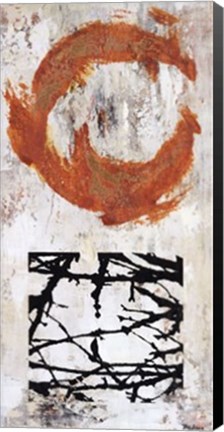 Framed Zen Point III Print