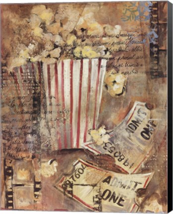 Framed Dramatique IV Print