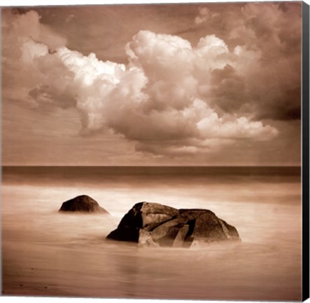 Framed Seascape III Print