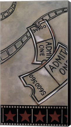 Framed Tickets Print