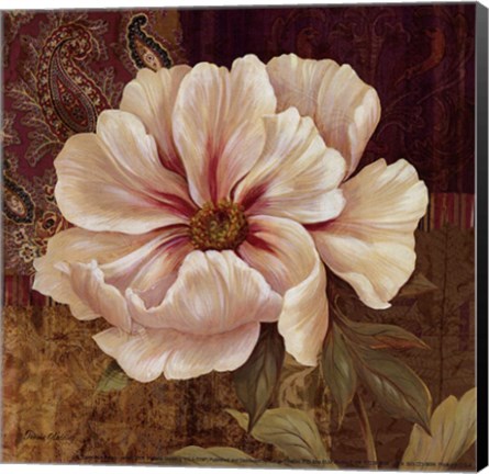 Framed Esperance Peony - petite Print
