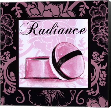 Framed Fashion Pink Radiance Print