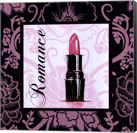Framed Fashion Pink Romance Print