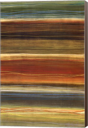 Framed Organic Layers II Print