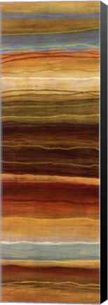 Framed Organic Layers Panel I Print