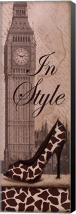 Framed Travel in Style II - mini Print