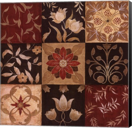 Framed Patterns of Nature Print