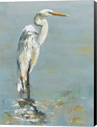 Framed Herons I Print