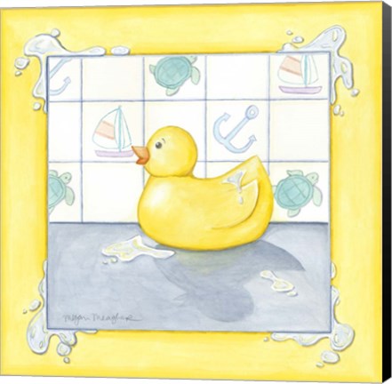 Framed Small Rubber Duck II Print