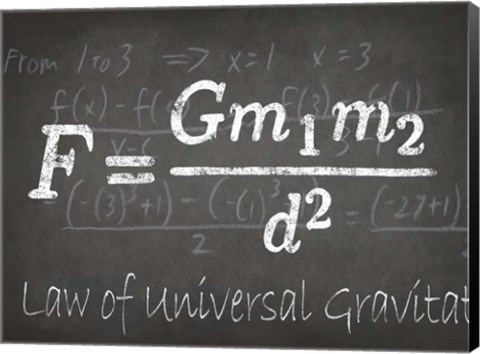 Framed Mathematical Elements II Print