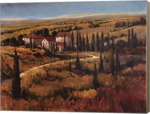 Framed Tuscany II Print