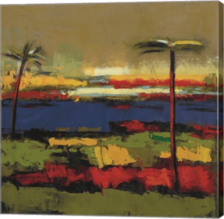 Framed Gold Coast II Print